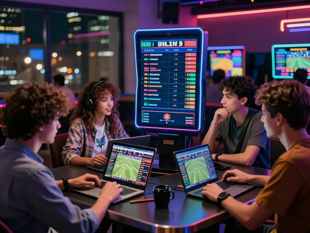 11 bet interactive gaming experience with group discussing strategies