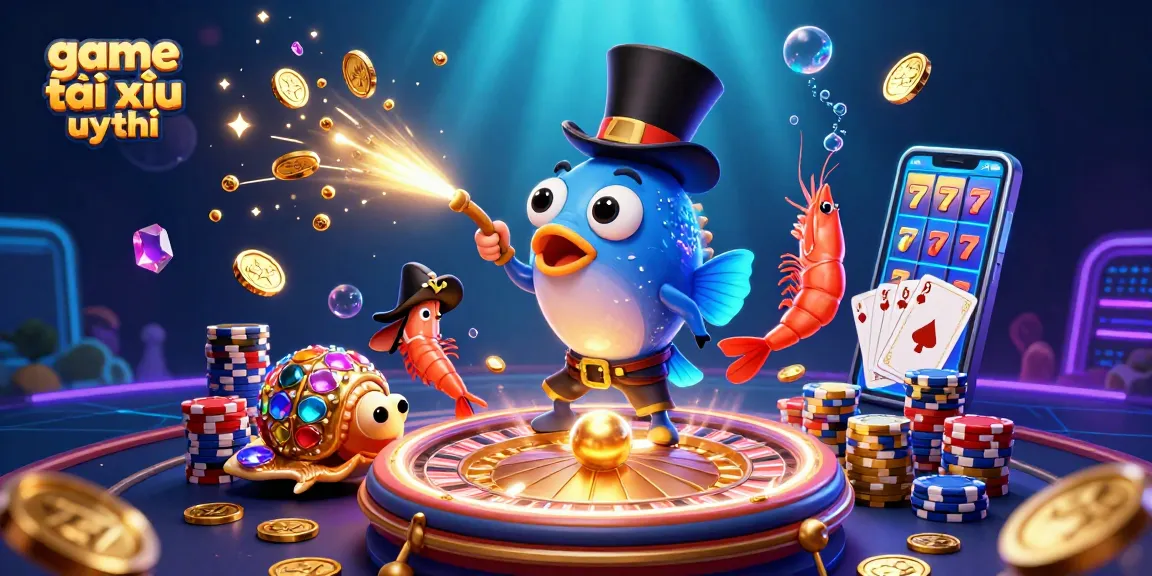 Catch golden coins in the thrilling game tài xỉu uy tín with engaging characters and exciting elements