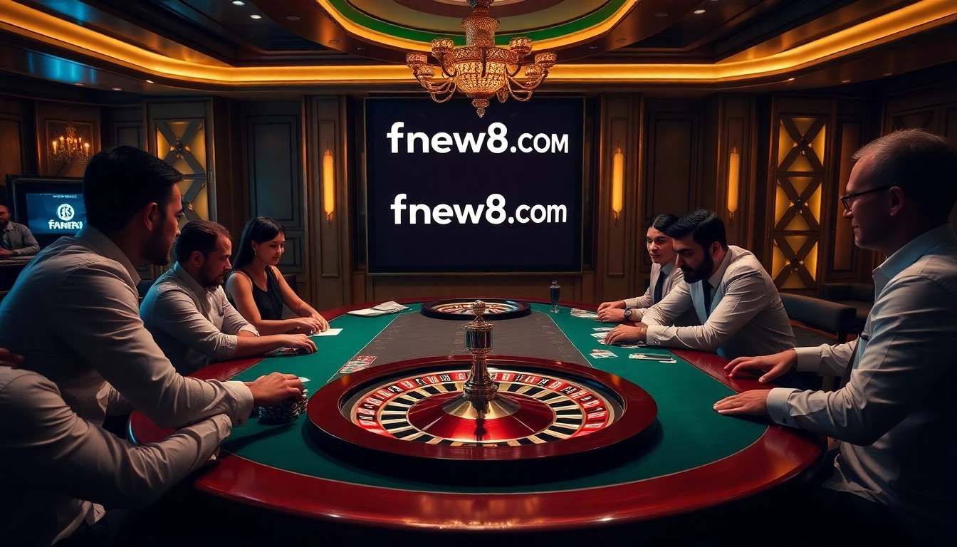 Engage in high-stakes poker at https://fnew88.com/, surrounded by luxury and excitement in a premier casino setting.