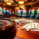Winning at NOHU90 casino table games with vibrant poker chips and cards.