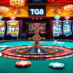 TG88 players enjoy thrilling roulette gameplay at an elegant casino table.