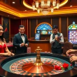 Engaging scene of a casino table with heartfelt moments in truyện tranh ngôn tình style.