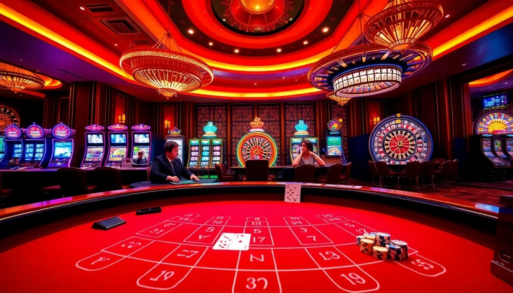 Experience the thrill of gambling at bong88.casa with vibrant casino games and engaging dealers.