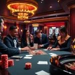Players enjoying a lively casino atmosphere with jl55 games and poker strategies.