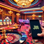 Players enjoying a luxurious J88 casino experience with vibrant games and high-stakes excitement.