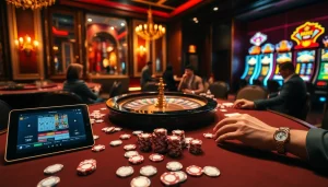 Experience the thrill of vvjl gaming with luxury poker chips and roulette excitement.