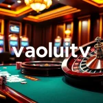 Experience the thrill of online gambling with vaoluoitv at a luxurious casino setting.