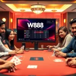 W88.nyc online casino showcasing dynamic games like Baccarat and Blackjack