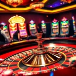 Experience thrilling gameplay at https://nk88zz.bio/ with vibrant casino surroundings and engaging roulette action.