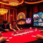 Experience the excitement at Nhà cái X88 with vibrant casino scenes featuring thrilling poker and roulette.