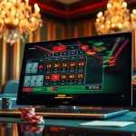 Experience the thrill of lô đề uy tín with vibrant online gambling visuals showcasing digital games and betting elements.