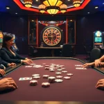 Experience thrilling gameplay at https://nohu666.co.com/ while betting at a luxurious casino table.