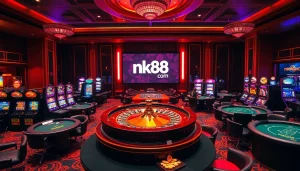 Experience thrilling gaming excitement at nk88 com with vivid roulette and poker action.