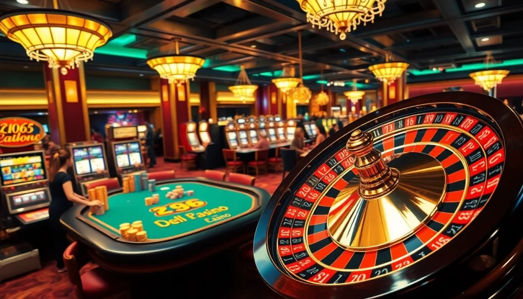 Experience high-stakes fun at sv66 with vibrant casino tables and enthusiastic players.