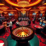 Experience thrilling gameplay at THABET's vibrant casino tables, filled with excitement.