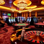 Experience the excitement of TG88 with vibrant casino tables, lively games, and luxurious décor.