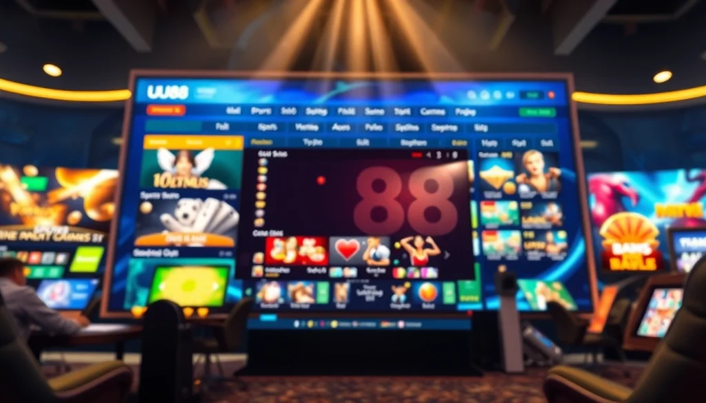 Explore the exciting online betting experience at uu88 with a vibrant gaming platform.