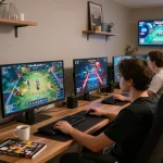 This user is enjoying a strategic online gaming experience at https://rr88.auction/ with multiple games on display.