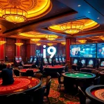 Experience the luxury and excitement of i9bet's vibrant casino atmosphere.