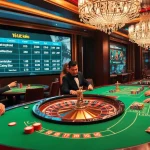 Experience thrilling gaming opportunities with tỷ lệ kèo updates at a vibrant casino setting.