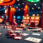 Engaged player enjoying a thrilling game at LUCK8 casino table with exciting action.