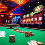 Experience the excitement of i9bet with vibrant casino tables and lively gaming action.