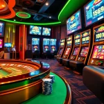Witness the thrilling experience of lodetructuyen as players engage in exciting casino games with vibrant visuals.