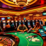 Engage with the dynamic 89BET gambling atmosphere featuring poker chips and roulette.
