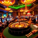 Enjoying a thrilling game experience at https://bem88.com with exciting casino tables and slot machines.
