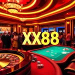 Experience thrilling gameplay at the XX88 casino with vibrant tables and exciting poker action.