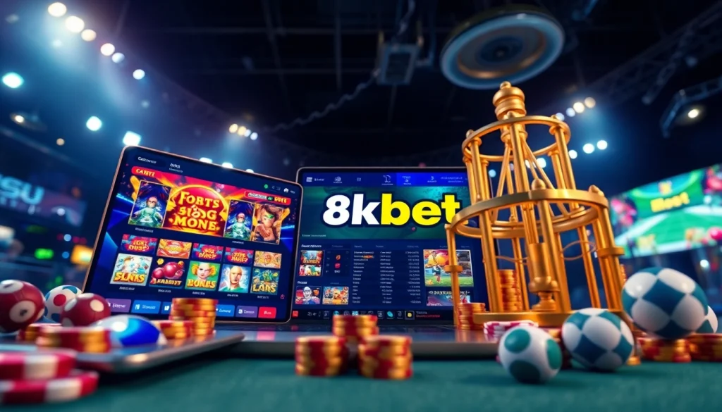 Explore the dynamic online gambling scene on https://8kbetbh.com/ featuring interactive games and sports betting.