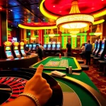 Players enjoying a thrilling game at the casino, featuring excitement around https://tr88.autos/ with colorful chips and bright lights.