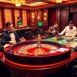 Experience the excitement at https://thabet1.net/ with a vibrant casino scene featuring elegant tables and engaged players.