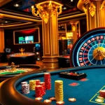 Engaging poker game scene at https://mm88.agency/, featuring vibrant chips and competitive players.