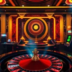 An engaging online casino scene featuring roulette and slot machines, highlighting https://88aa.law/ for an immersive gambling experience.