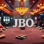 Experience thrilling gameplay at JBO's luxurious casino tables.