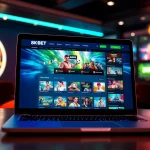 Experience the excitement of 8kbet's vibrant online gambling platform.