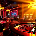 Players enjoying a lively poker game at Good88 casino with vibrant chips and cards.