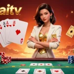 Experience high-stakes poker action with lauthaitv in a lavish casino environment full of excitement.