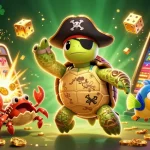 Experience หนังใหม่ชนโรง action with treasure-filled casino motifs in a vibrant 3D illustration.