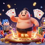 Experience exciting gameplay at OK365 with our vibrant 3D casino illustration showcasing thrilling elements.