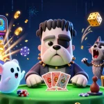 Engage with thrilling gaming action at win786parkistan with a vibrant casino scene featuring characters and winning elements.