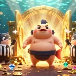 Engage in thrilling games at sky88x with a dynamic illustration showcasing a vibrant underwater casino theme.