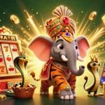 Engage with the excitement of Top non gamstop casinos UK through this vibrant illustration.