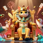 Engage with the MV66 game experience through a vibrant 3D casino illustration filled with rich detail.