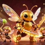 Experience the excitement of ao88 with dynamic sports action and magical elements in a stunning casino-themed illustration.