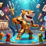 Experience the excitement of gambling at 6789BET BIZ with a vibrant underwater casino scene featuring unique characters and game elements.