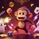 S8TV offers an exciting haunted casino scene featuring a poltergeist monkey juggling gold while a ghost-hunter puppy tracks it.