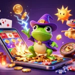 C168 engages players with a colorful slot game experience featuring golden coins and playful characters.