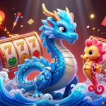 brcs brings vibrant online slot action to life with azure dragon and neon jellyfish.